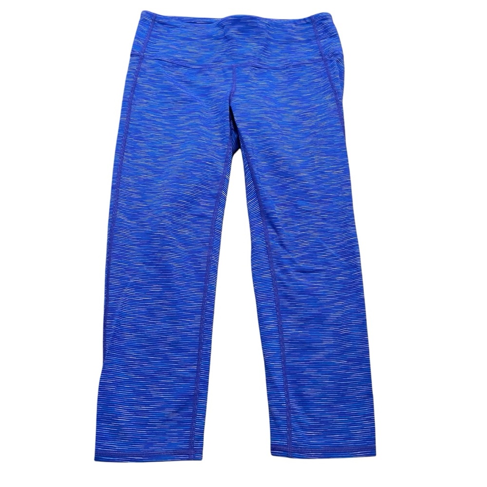 Athleta Blue Workout Running Capris.  Size S